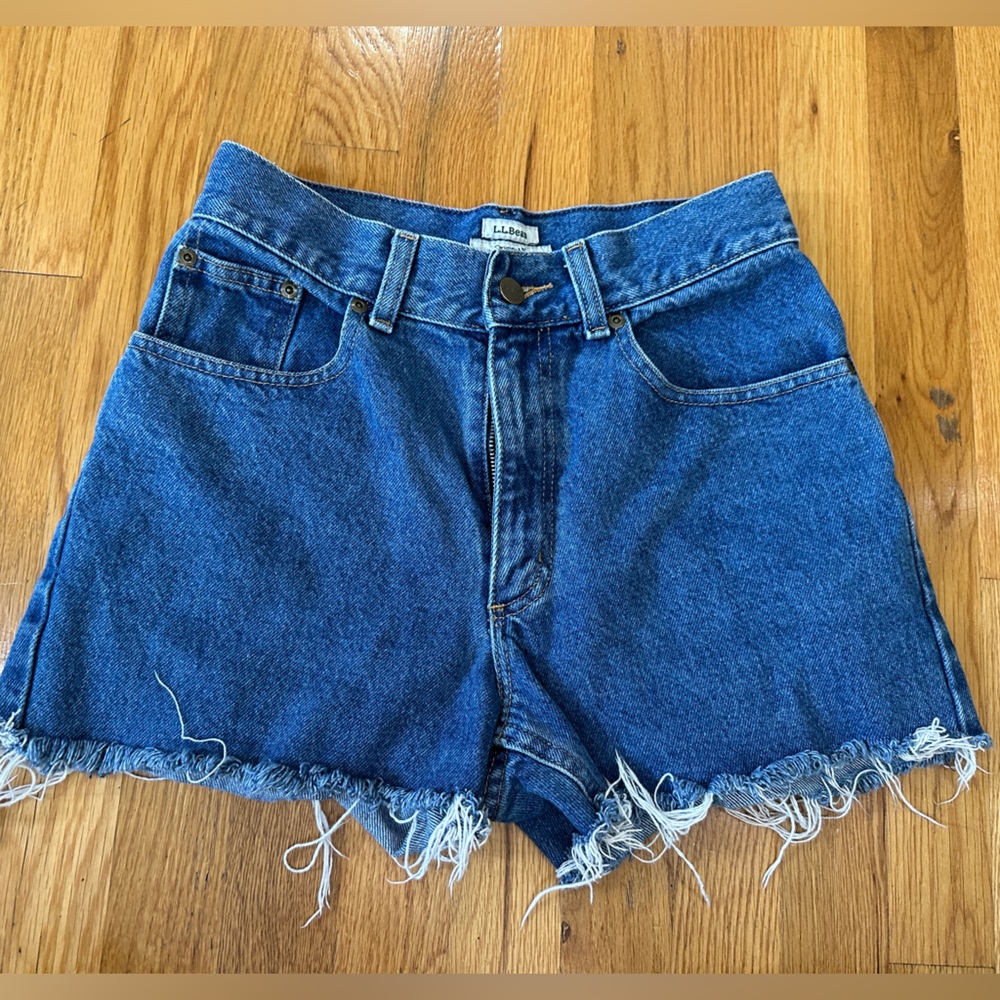L.L. Bean Cut Off Denim Shorts
